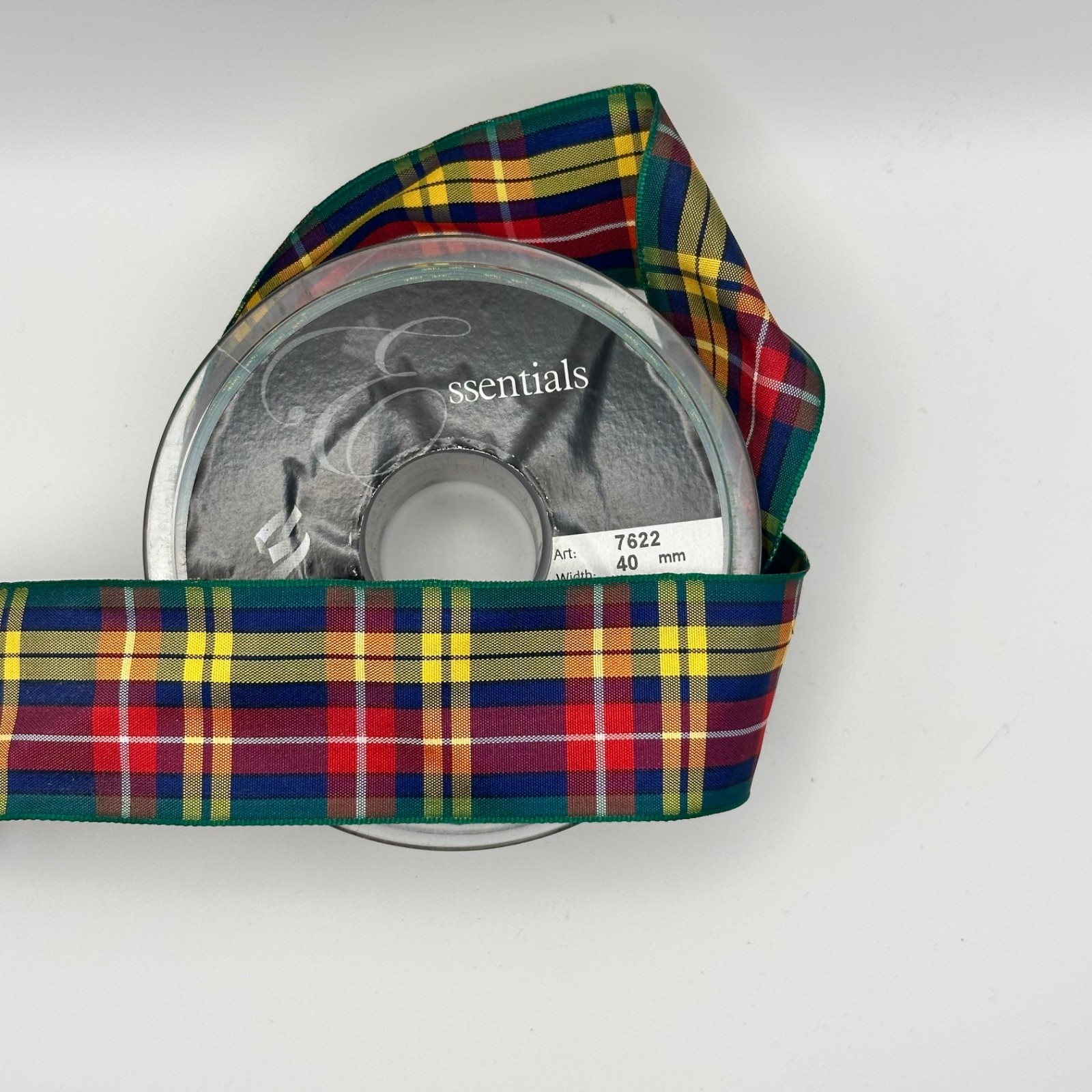 Berisfords Buchanan Tartan Ribbon 40mm, photo 4 of 4