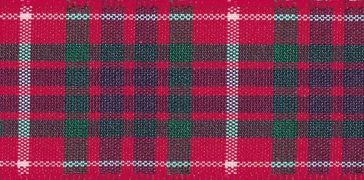 Berisfords Fraser Frazer Tartan Ribbon 40mm, photo 4 of 5
