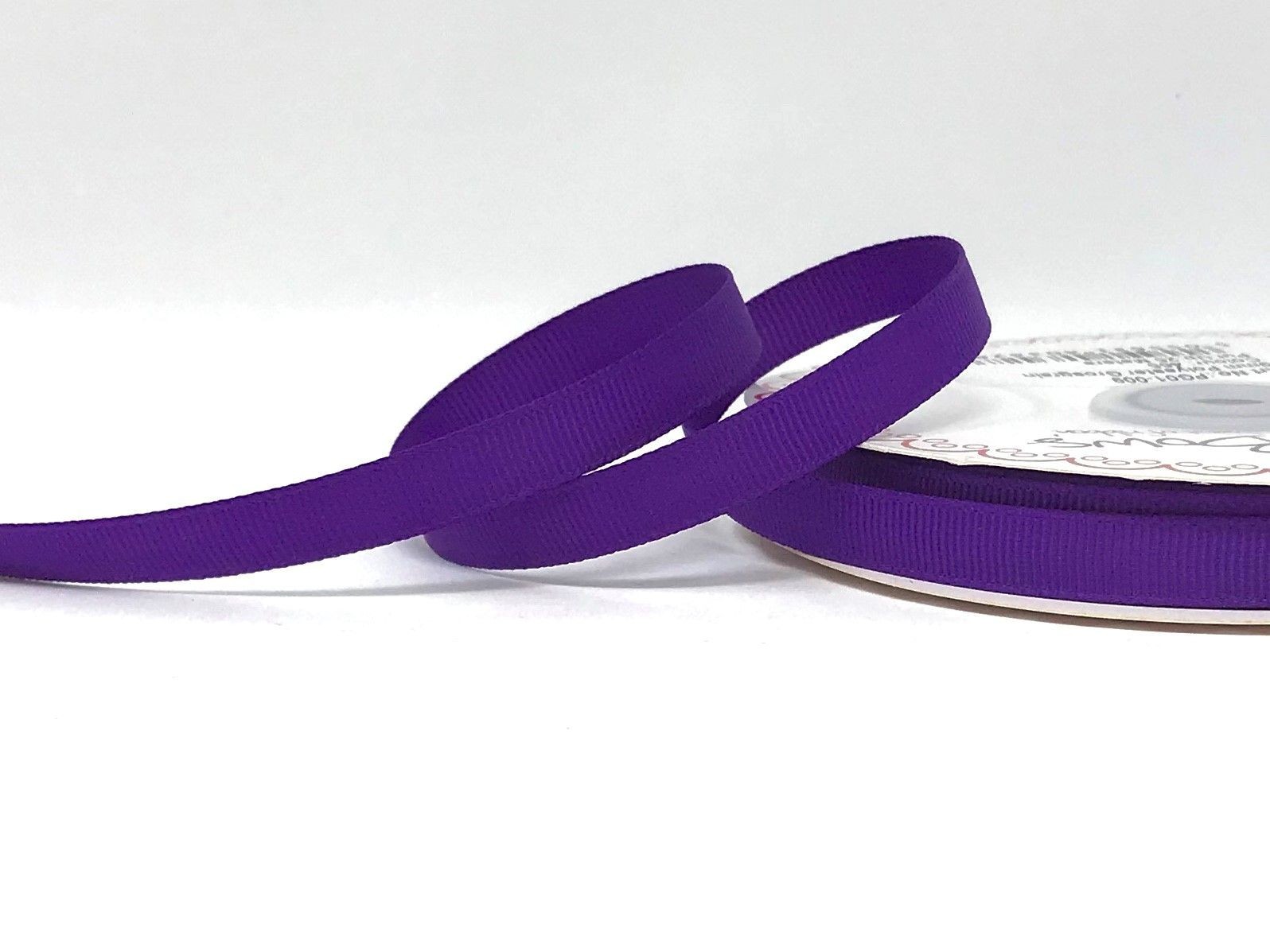 Bertie's Bows Purple Grosgrain Ribbon 9mm