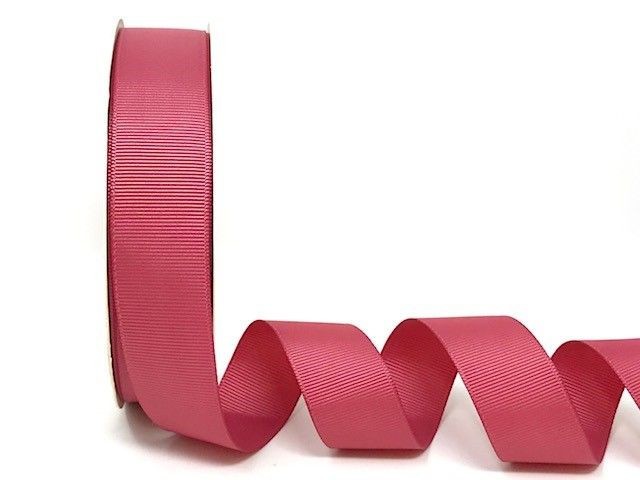 Bertie's Bows Colonial Rose Grosgrain Ribbon 25mm
