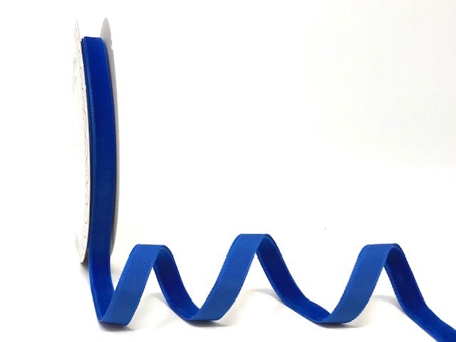 Bertie's Bows Royal Blue Velvet Ribbon 10mm