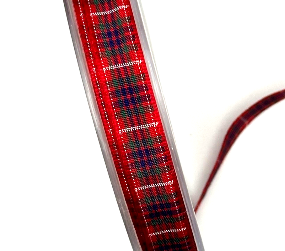Berisfords Fraser Frazer Tartan Ribbon 10mm