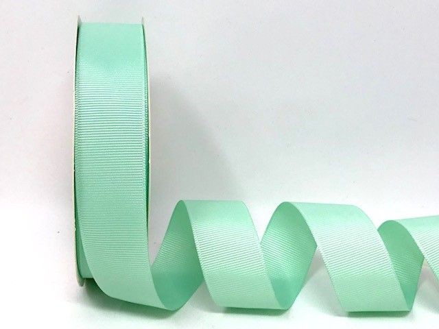 Bertie's Bows Mint Grosgrain Ribbon 25mm